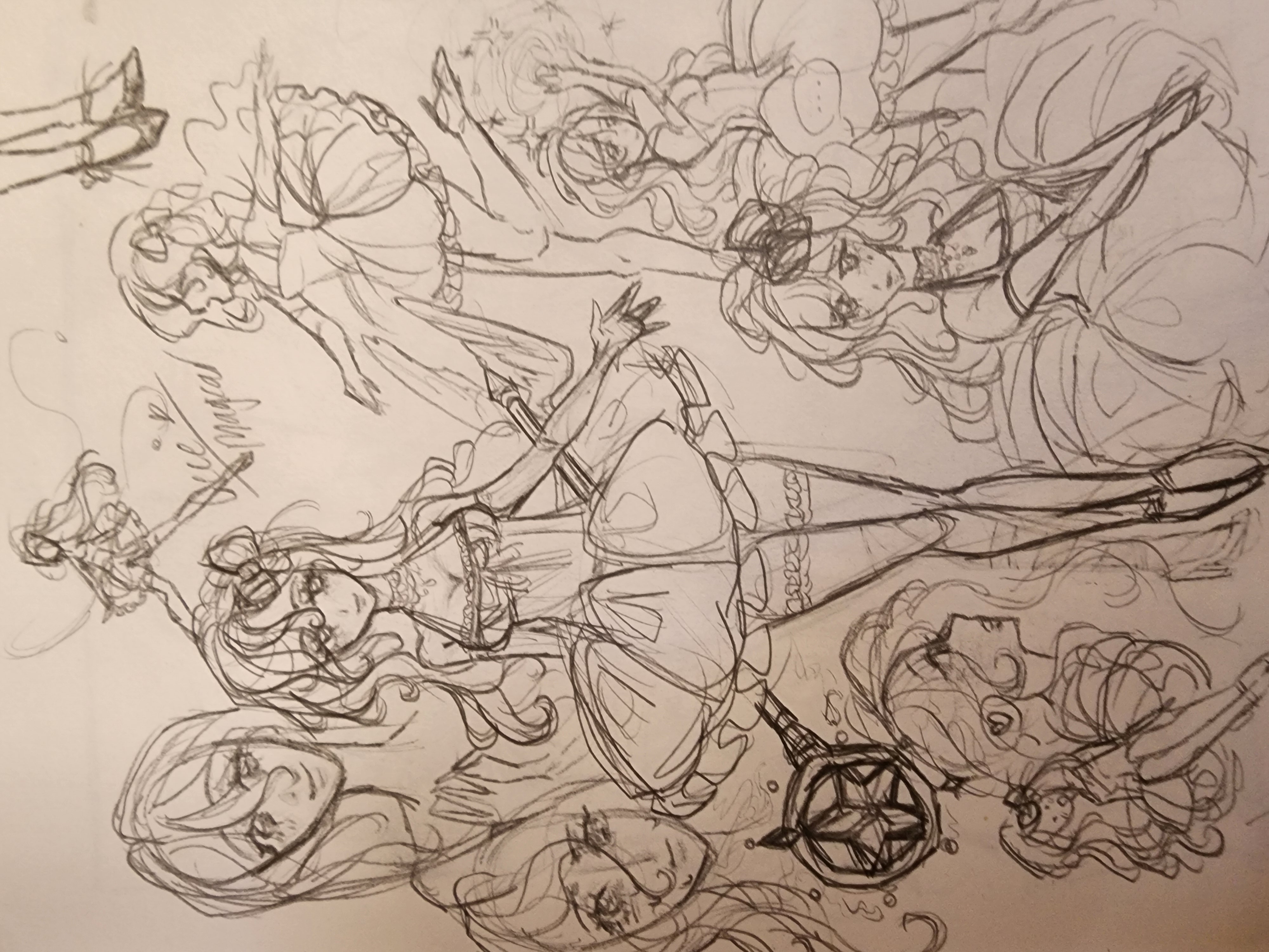 Sketch of Cecelia